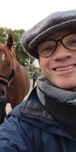 Marc Graetz met paard